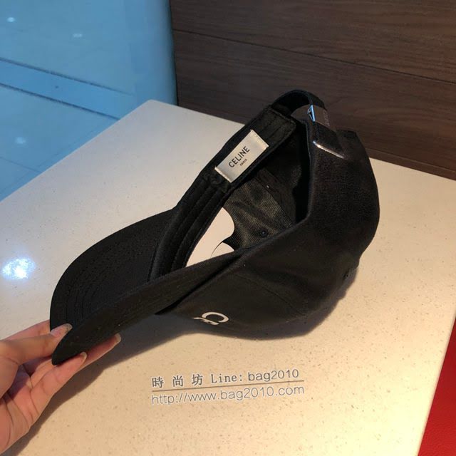 CELINE男女同款帽子 賽琳經典字母棒球帽鴨舌帽  mm1475